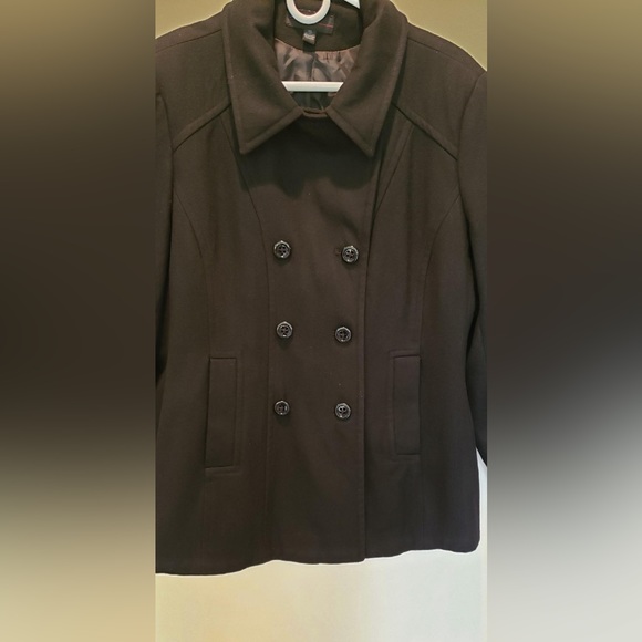 Jason Kole Wool Blend Women’s Pea Coat, Size XL - Picture 3 of 16